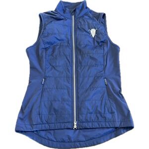 Zero Restrictions Tess Vest Women S Navy Butterfield Golf Country Club Primaloft